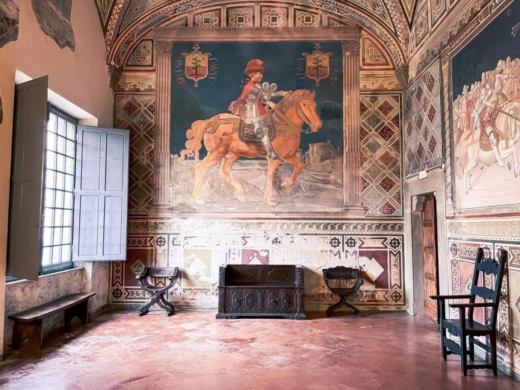 Inside Castle Fosdinovo